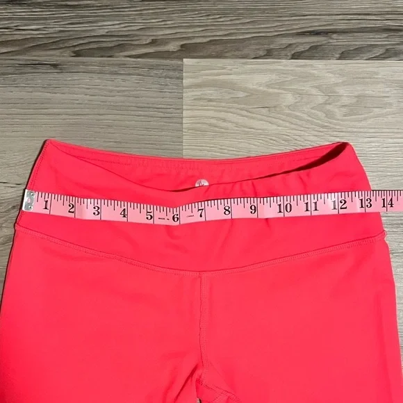 90 Degree by Reflex Bright Coral Workout Leggings - Size Small - Picture 4 of 5